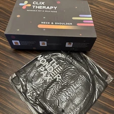 Clix Therapy Reusable Hot & Cold Pack Neck Shoulder with velrco body belt strap