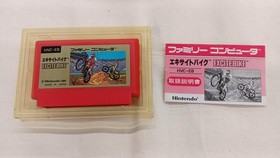 Nintendo Excite Bike FC Game - Used, Boxed, Classic NES Software