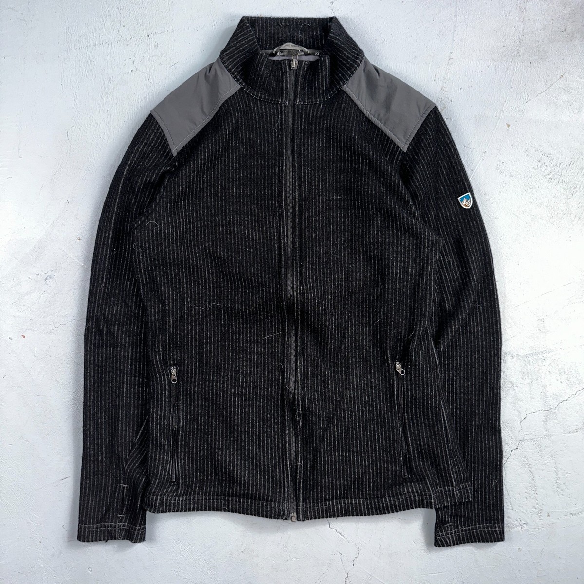Pull KUHL homme 1/4 zip manches longues Chianti polaire veste