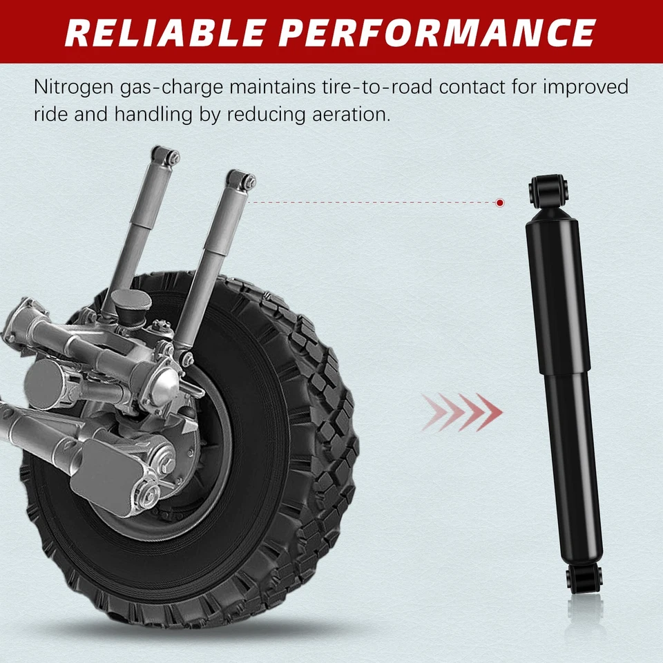 Rear Shock Absorbers for 2005-2017 Honda Odyssey Assembly Driver Passenger Side - Image 4 of 4