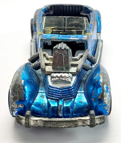 Hot Wheels Redline 1971 Classic Cord Made In USA Black Int OG Unrestored - Picture 3 of 9