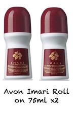 Avon Imari Roll-On Antiperspirant 75ml X2