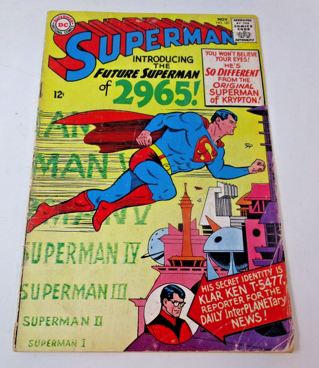 SUPERMAN コミック SUPERMAN #198 - DC 1967 VG Vintage Comic | eBay