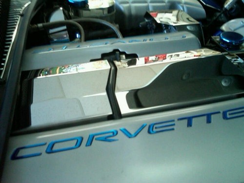 C5 Corvette CUBIERTA PLENUM 2 piezas acero inoxidable pulido 1997-2004 colector de admisión - Imagen 10 de 10