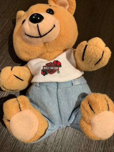 Harley Davidson Plush teddy bear with vest - Picture 6 of 6