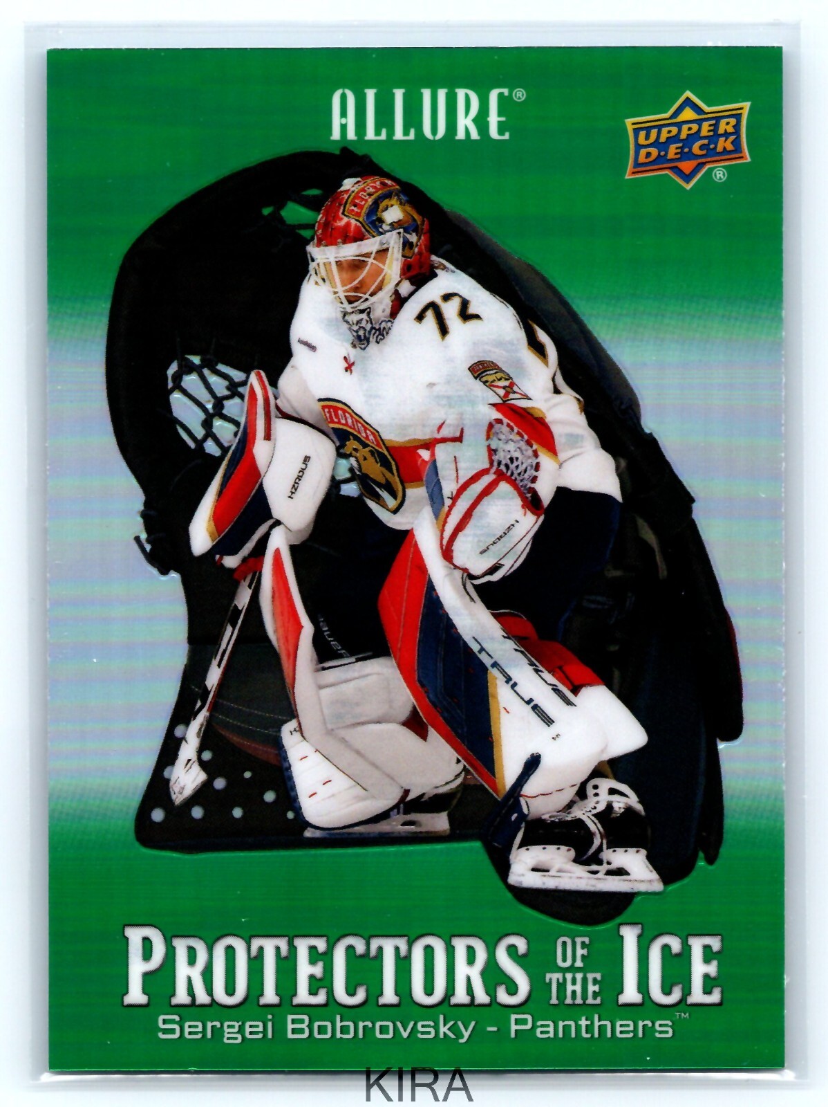 2024-25 UD Allure - Sergei Bobrovsky - Protectors of the Ice PI-7 - GREEN