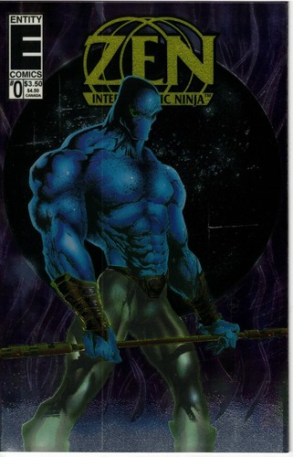 Zen Intergalactic Ninja #0 1993 Foil Cover Entity Comic {KOSTENLOSER VERSAND} - Bild 1 von 3