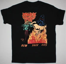 Power Trip Live in New York City Black T-Shirt Cotton Unisex