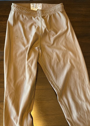 Youth Under Armour Performance Apparel Fitted Leggings Khaki Size M? 20X24.5” - Picture 2 of 6