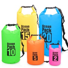 Waterproof Dry Storage Bag Case Backpack Cell Phone For Beach Swimming Drifting