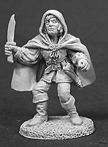 Reaper Dark Heaven Monk RPR 02852 - 25mm Unpainted Metal Fantasy Miniature By James Van Schaik