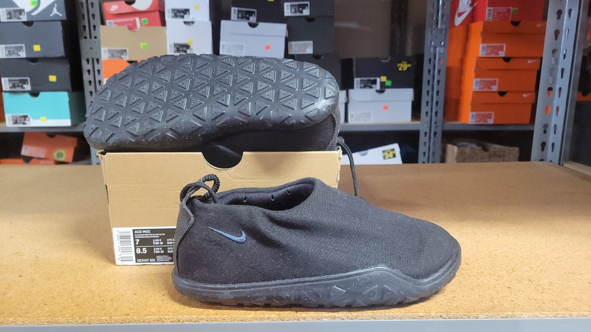 ◆ユニセックス◆NIKE ACG MOC ANTHRACITE◆大人気◆ Nike ACG Moc Men Shoes Black Anthracite DZ3407-001 Lifestyle