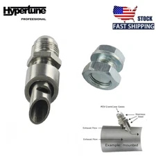 Universal E-VAC Scavenger Kit includes T304 Exhaust Vacuum SS E-VAC fitting