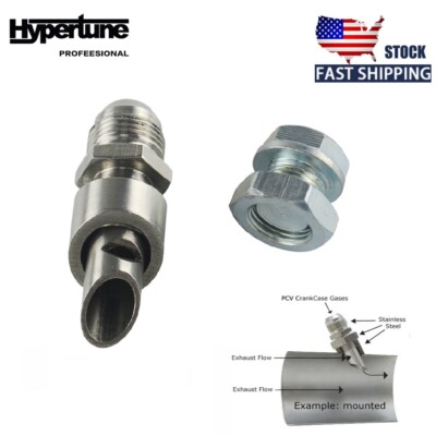 Universal E-VAC Scavenger Kit includes T304 Exhaust Vacuum SS E-VAC fitting