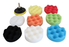 Klett Polierschwamm Set Polierteller Polierpads Polierscheibe Akkuschrauber 80mm