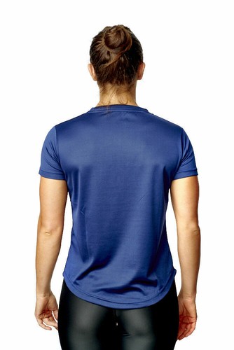Running T-Shirt Short Sleeve Women Size 8-20 Top Sports Wear Quality Training - Picture 8 of 24