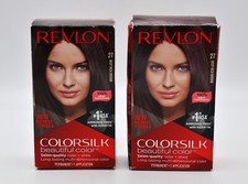 Two Revlon Colorsilk No Ammonia Hair Color 27 Deep Rich Brown