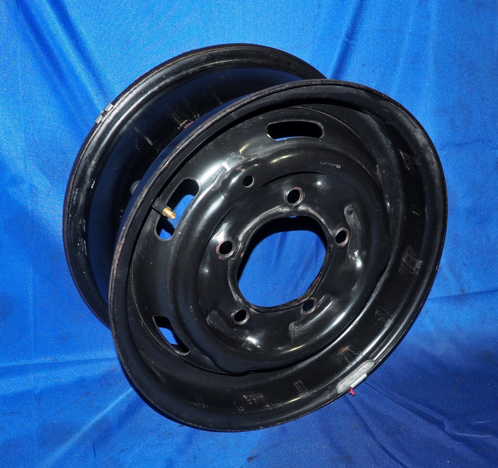 1965-1980 Rolls Royce Silver Shadow & Wraith II Steel Wheel Rim 15x6 OEM
