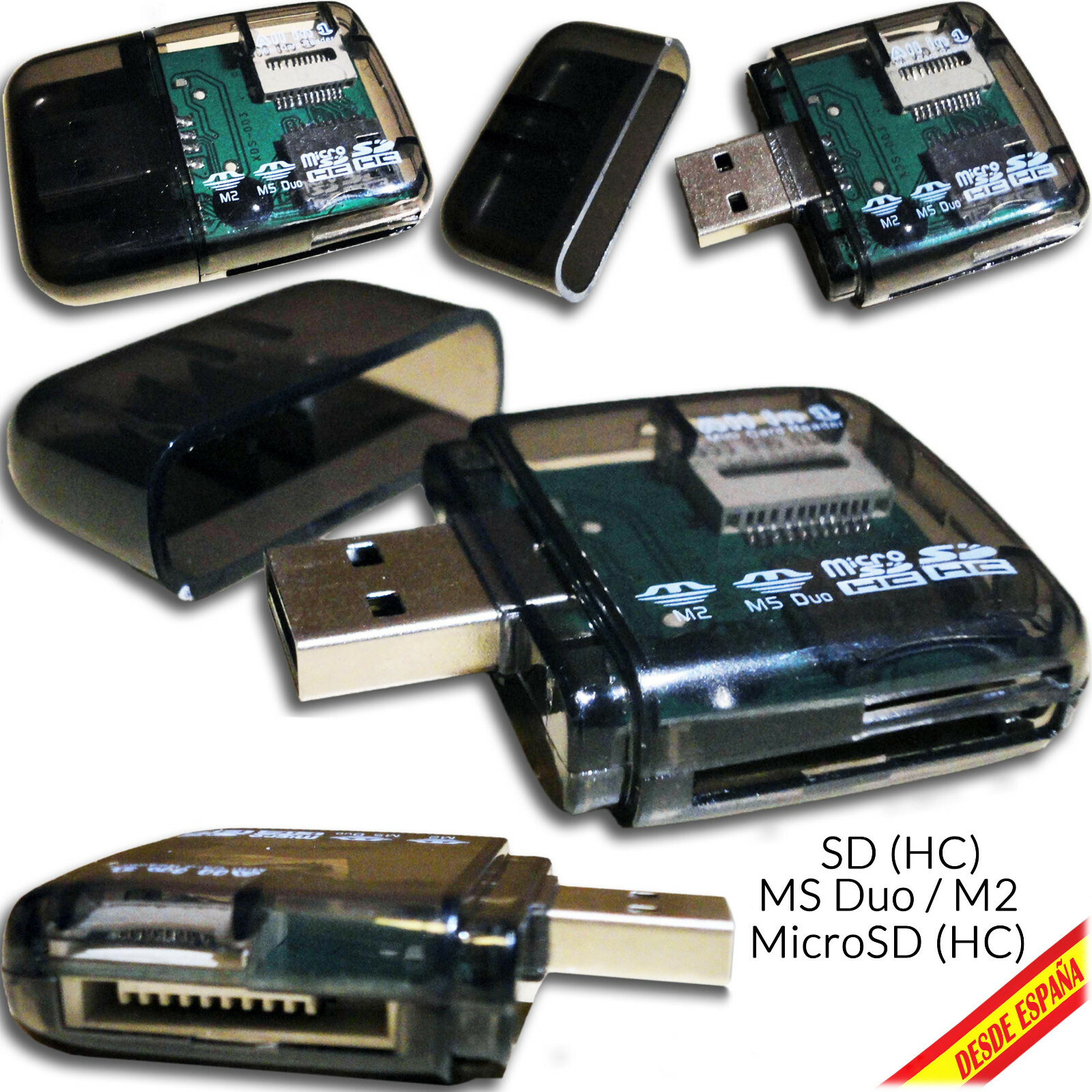 SD Card Reader To USB Adapter Pendrive Micro SD Connector DIY Adapters-image