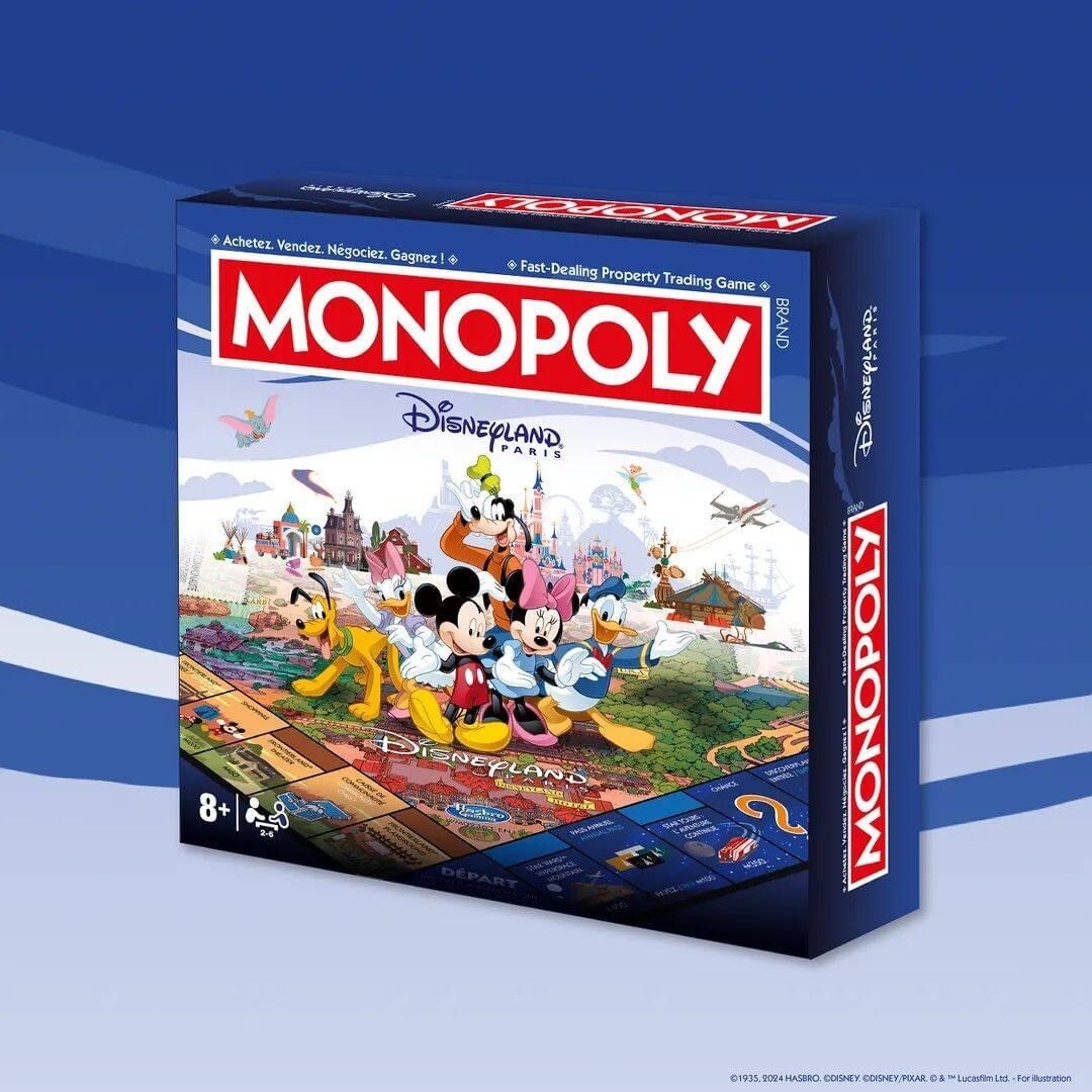 ディズニー Disney モノポリー MONOPOLY DISNEYPARKS Monopoly Disney Theme Park Edition III w/ Pop-Up Castle