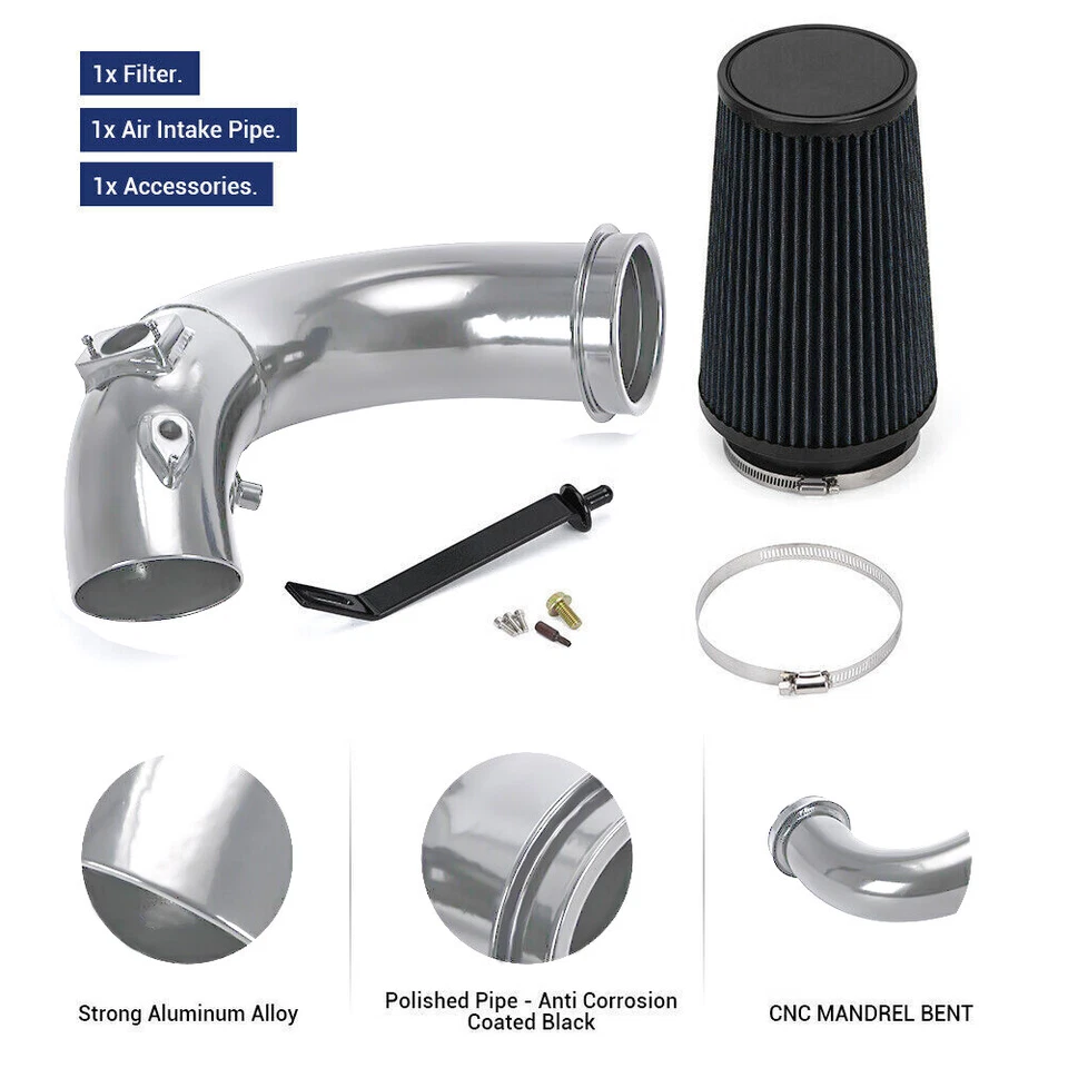 Kit de admisión de aire frío con filtro para Dodge Ram 3500 2007,5-2012 6,7 L Cummins diésel Foto 3 de 4