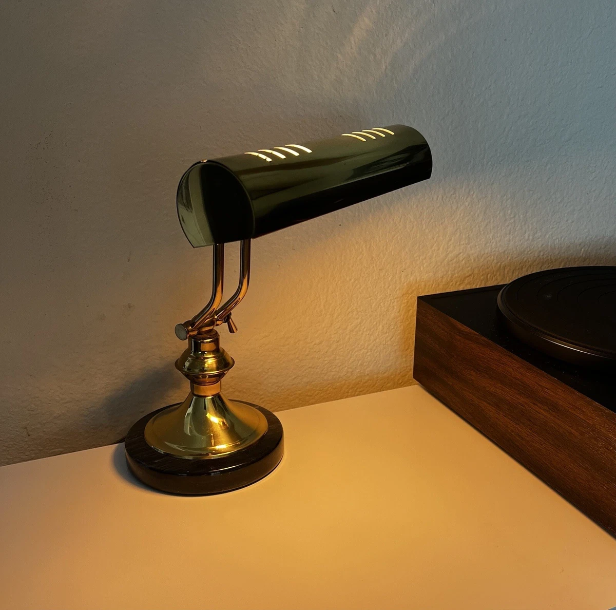 Piano banker desk lamp deals