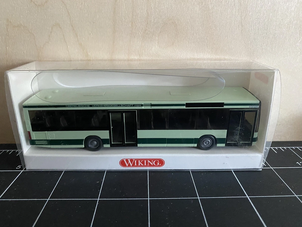 Lot De Bus Wiking H0 (1/87) – MAN, MB, Büssing – Modèles D'occasion Avec Petits Manques