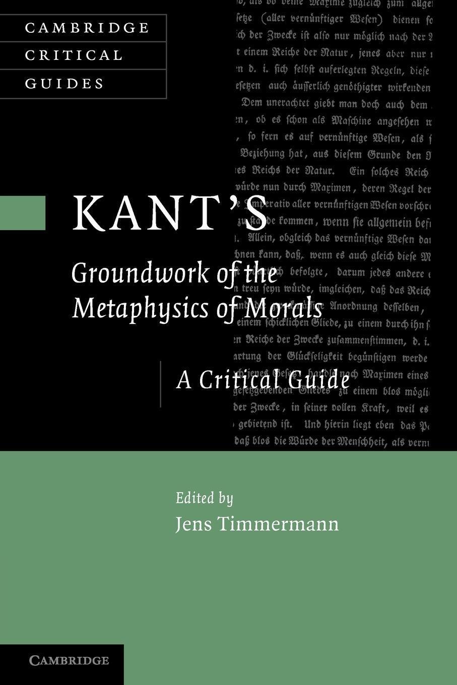 Thumbnail - Kant's 'groundwork Of The Metaphysics Of Morals' | Jens Timmermann |