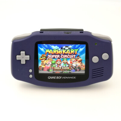GBA Game Boy Advance Game Console w/ iPS V2 Backlight Backlit LCD MOD Console