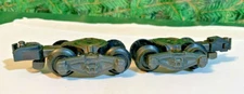 AMERICAN FLYER DIE CAST TRUCKS w OPERATING KNUCKLE COUPLERS, $19.99 PER PAIR EX!
