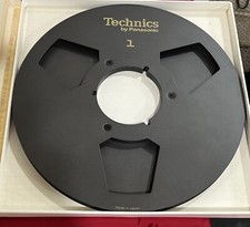 Technics Oem 10.5" Metal Reel To Reel Take Up Original Reel 1/4" Tape.