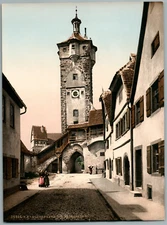 Rothenburg o/T. Klingentor. PZ vintage photochromic, Germany photochromic,