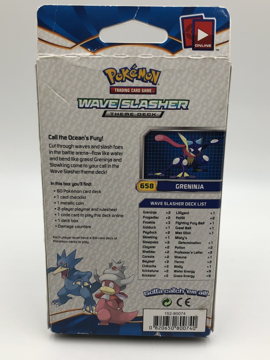 NEW - Pokemon XY - Breakpoint - Wave Slasher Theme Deck (Greninja