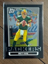 2007 Topps Draft Picks and Prospects (DPP) - Brett Favre #14 Chrome Black