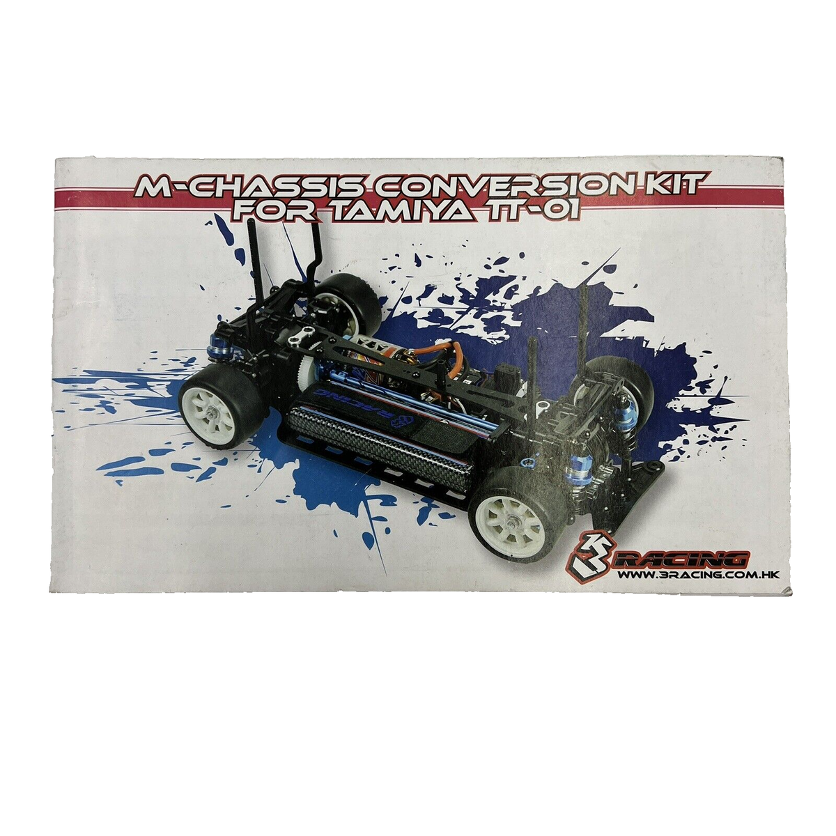 3Racing M-Chassis Conversion Instructions For Tamiya TT-01 Chassis