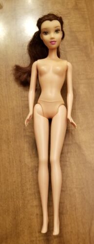 1999 Disney Princess Belle Doll By Mattel Beauty & The Beast Nude Free Shipping - Picture 2 of 6