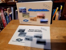 2000 CHEVROLET IMPALA  OWNER'S MANUAL in CASE