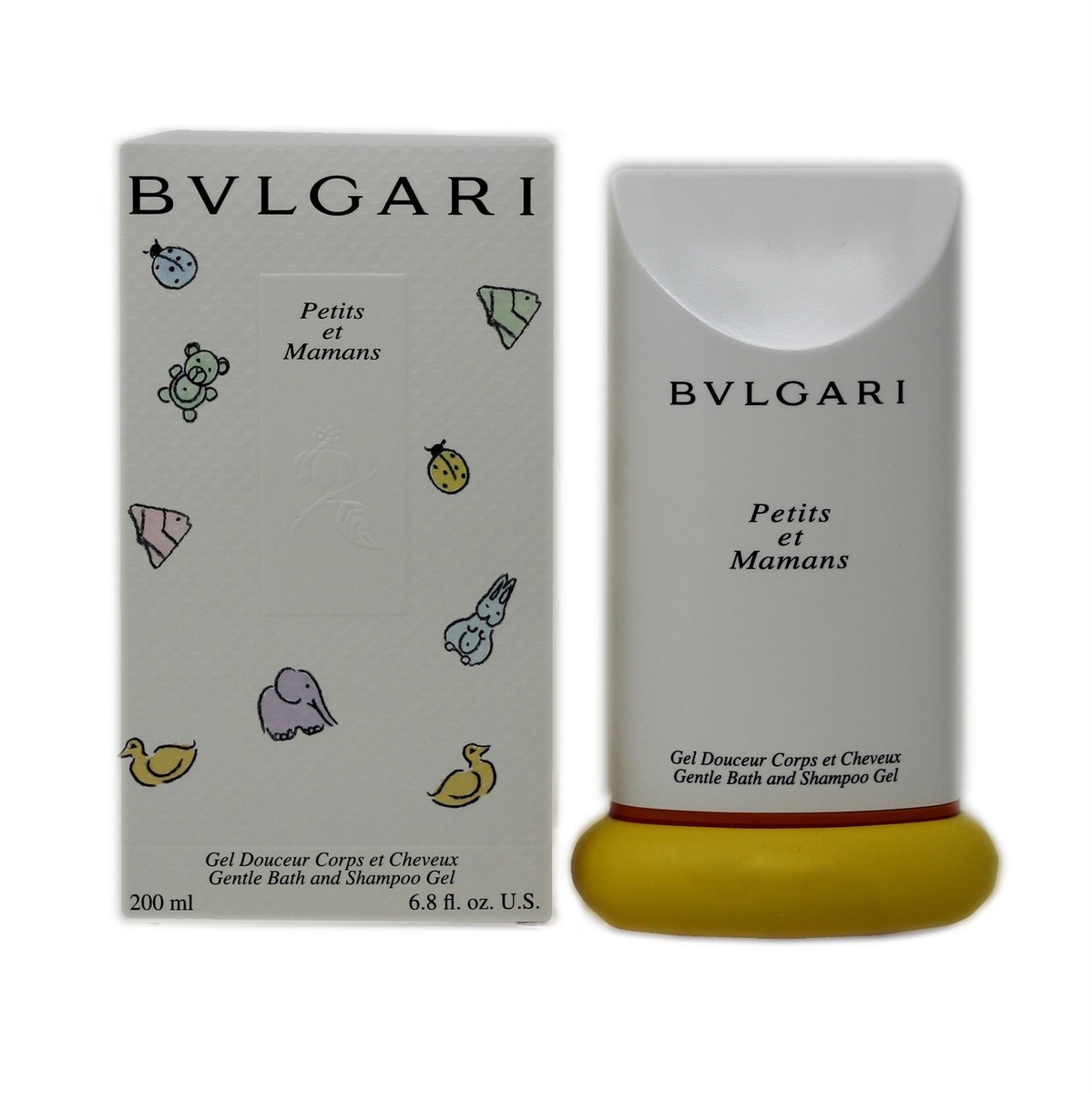 BVLGARI PETITS ET MAMANS GENTLE BATH AND SHAMPOO GEL 200ML NIB