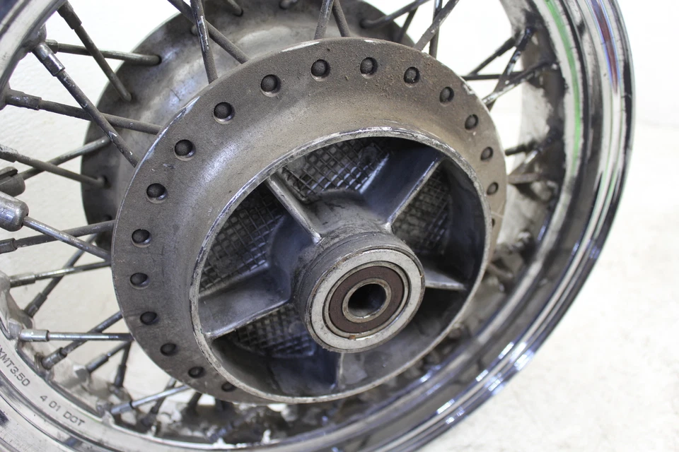 05 HONDA SHADOW AERO 750 01-03/2005 2006 Spirit OEM LLANTA TRASERA W10 Foto 2 de 4