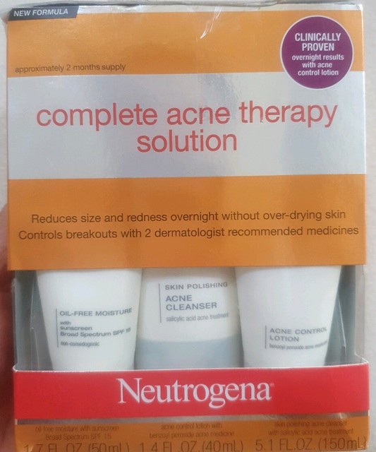 neutrogena acne system