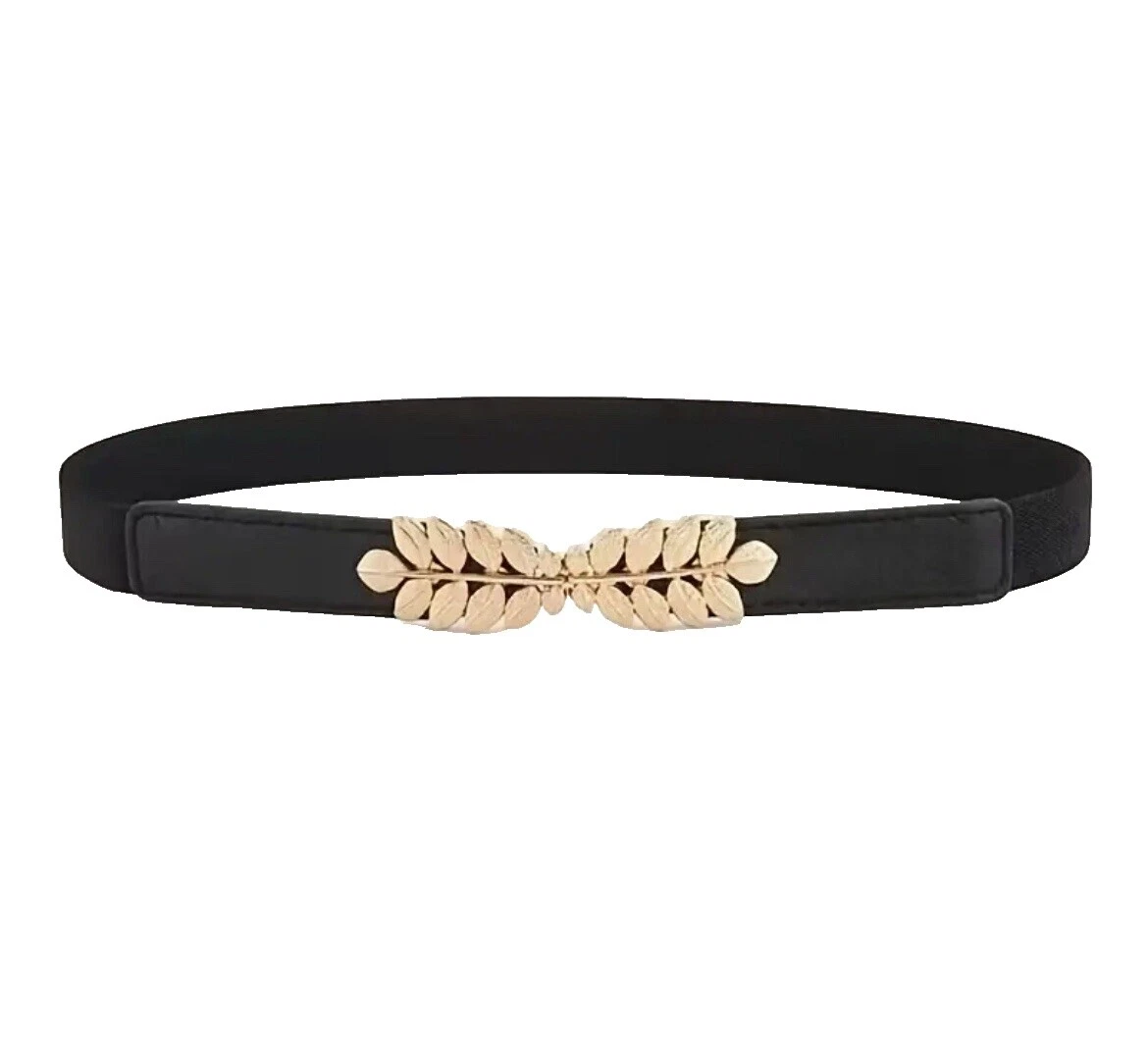 Black Elastic Belts for Women