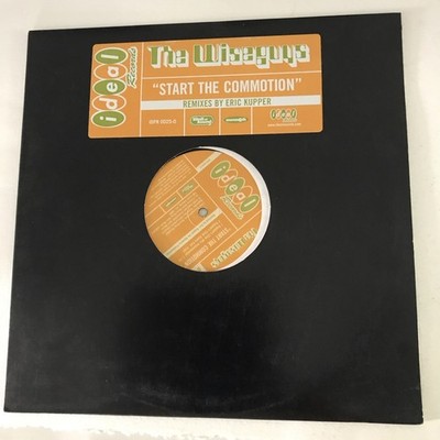 THE WISEGUYS   START THE COMMOTION Eric Kupper Remixes 12  VINYL EP BLACK - VG+