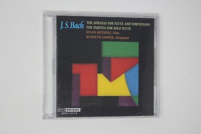 J.S. Bach Sonatas for Flute and Fortepiano Partita for Solo Flute CD