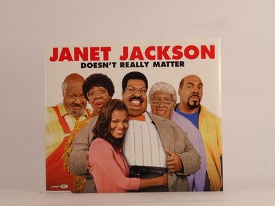 JANET JACKSON DOESN'T REALLY MATTER (K27) 4 Track CD Single including Picture Sl