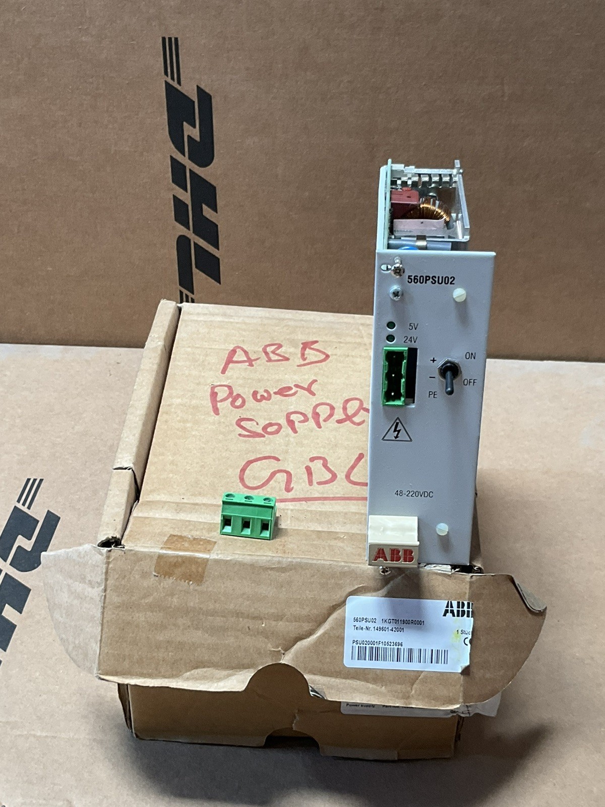 Abb 560PSU02 / 1KGT011900R0001 PCB Power Supply Unit