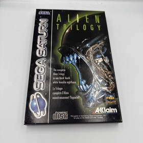 Alien Trilogy (Sega Saturn 1996) Video Game Complete With Manual.