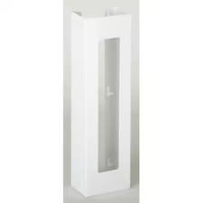 Glove Dispenser,  Steel,  Holds (2) Boxes , White , 20"H X 5-1/2"W X 3-3/4"D,