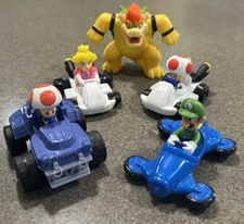 McDonald  s Happy Meal Mario Kart Lot 5 Bowser Luigi Princess Nintendo