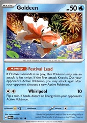 Goldeen 020/131 Scarlet & Violet: Prismatic Evolutions