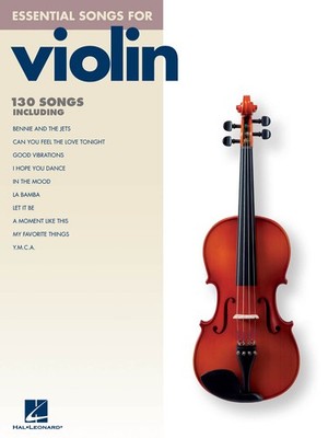 Essential Songs for Violin Solo Sheet Music 130 Pop Rock Hits Hal Leonard Book